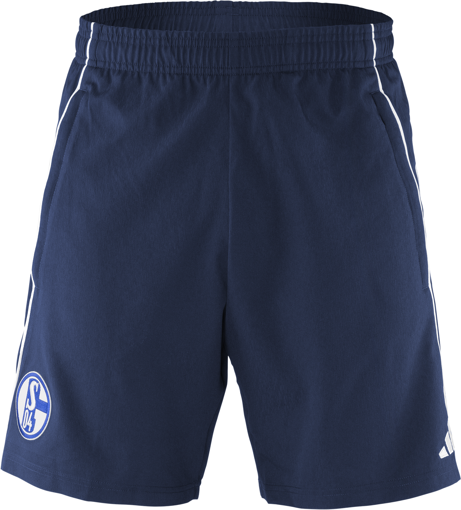 Къси панталони adidas Originals FC Schalke 04 Sports Short Тъмно синьо | 6s04ji6563, 0