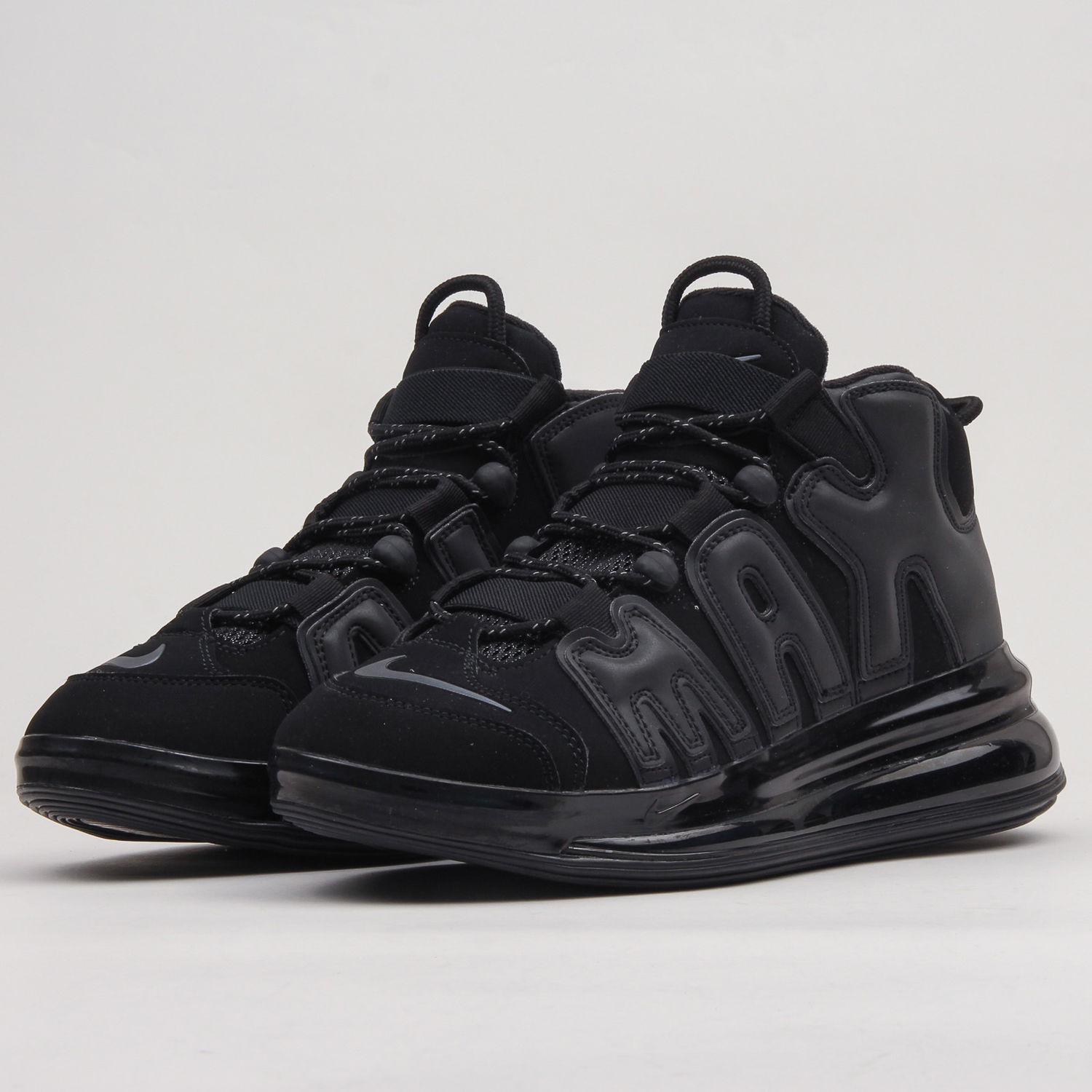 Кецове и обувки Nike Air More Uptempo 720 QS 1 Черно | BQ7668-001, 1