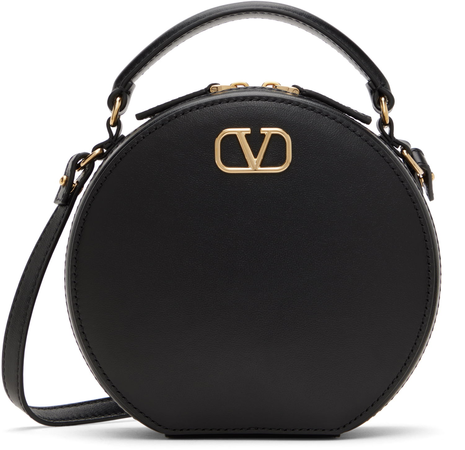 Дамска чанта Valentino Valentino Garavani VLogo Signature Mini Calfskin Bag Черно | 6W2P0AC2MIM, 0