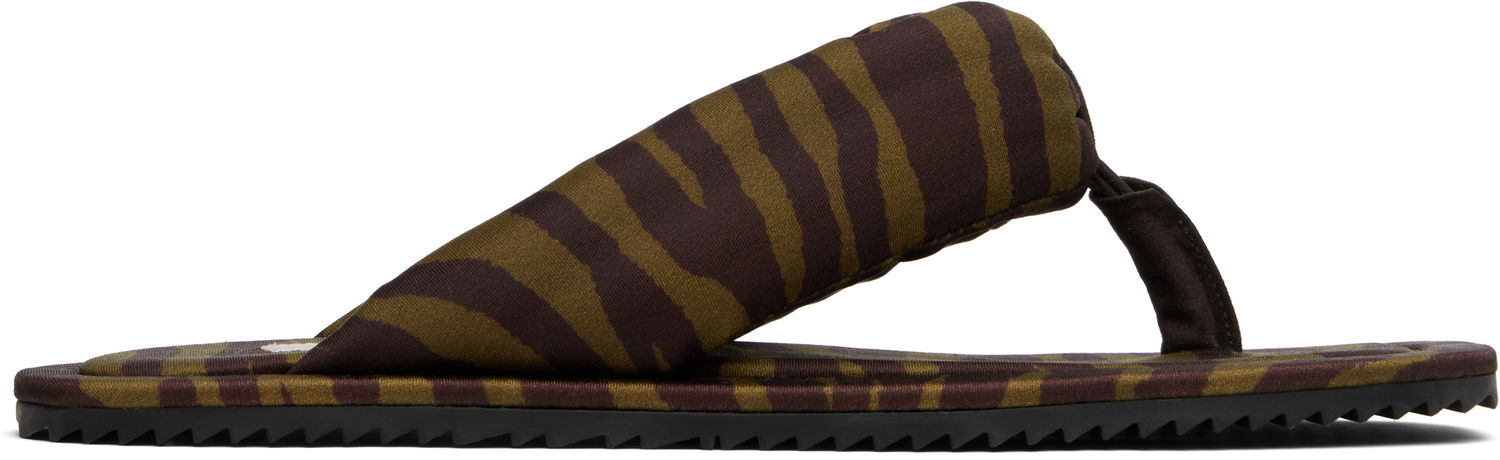 Облекло The Attico Attico Indie Flip-Flops Кафяво | 250WSH00797 PAA014PR, 0
