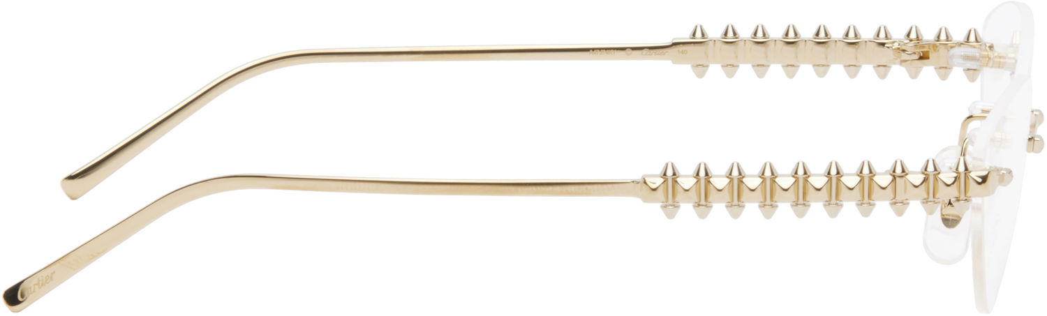Слънчеви очила Cartier Cartier 'Clash de Cartier' Cat Eye Glasses Металик | CT0565O-001, 1