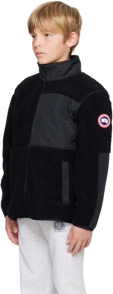 Яке Canada Goose Kids' Simcoe Zip-Up Fleece Sweater Черно | 7083Y, 3