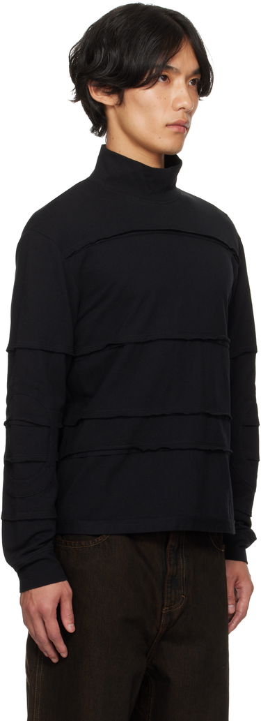 Пуловер Eckhaus Latta Eckhaus Latta Striated Turtleneck Черно | 1413-EL-PF25-N, 1