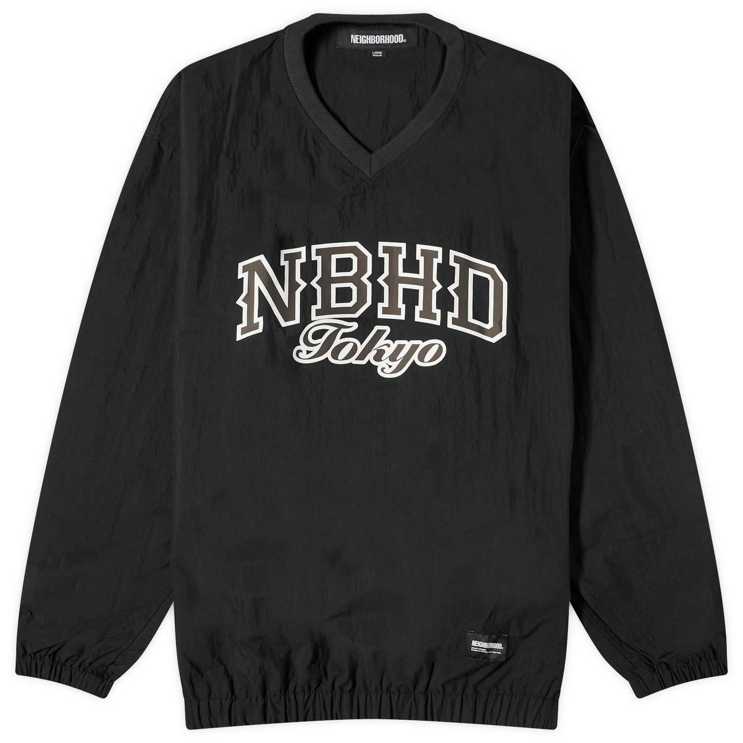Яке Neighborhood Pullover Sports Черно | 241TSNH-SHM11-BK, 0