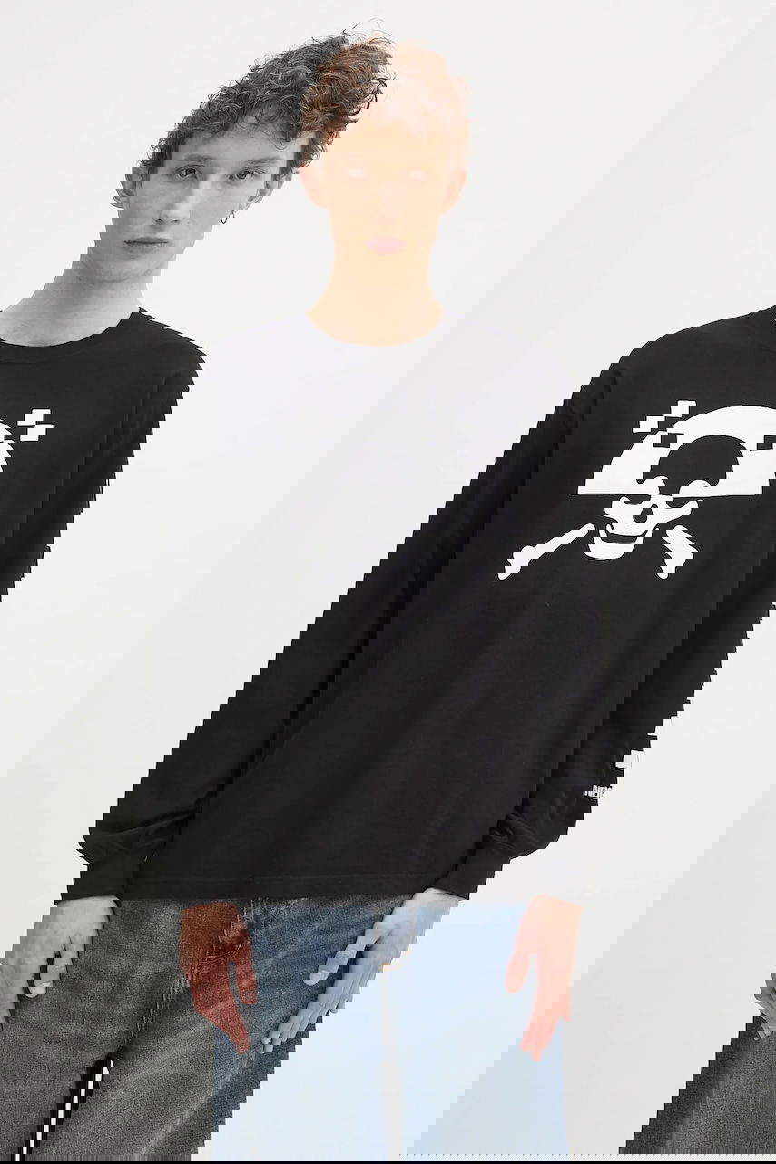 Тениска Neighborhood NEIGHBORHOOD Long Sleeve Graphic T-Shirt Черно | 242PCNH.LT05, 0