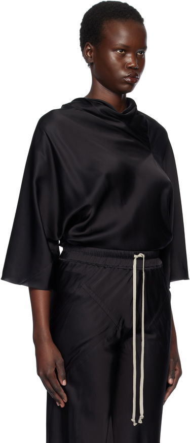Риза Rick Owens Rick Owens Hollywood Cylinder Top Черно | RP01E7231 SCH, 1