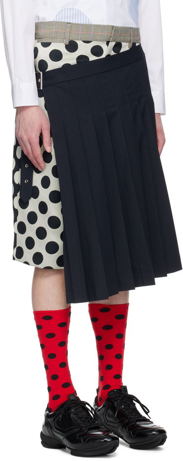 Пола Charles Jeffrey Loverboy Charles Jeffrey LOVERBOY Waisted Pleated Skort Тъмно синьо | 54040401, 1
