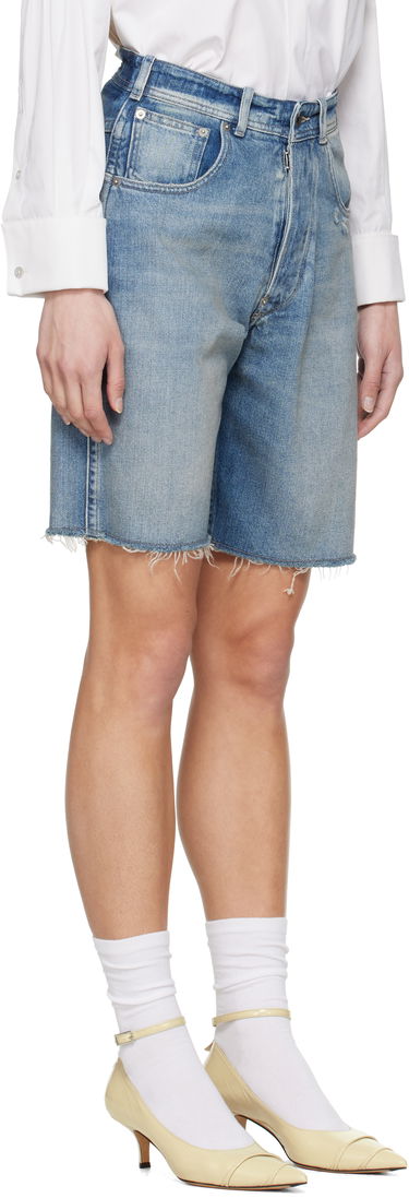 Къси панталони Maison Margiela Maison Margiela Faded Denim Shorts Синьо | S50MU0086 S30383, 1