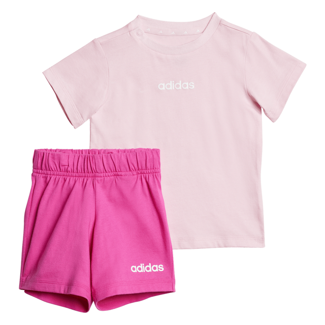 Short Sleeve T-shirt with Snaps and Shorts Set