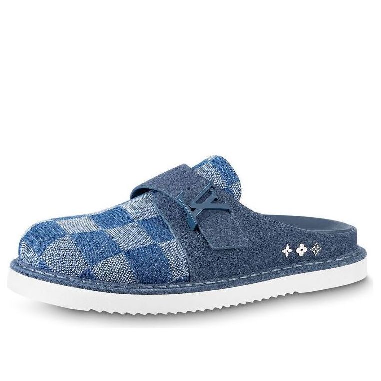 Кецове и обувки Louis Vuitton Easy Mules Синьо | 1AA0BX
