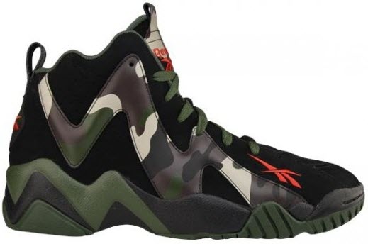 Кецове и обувки Reebok Kamikaze II Camo Черно | V61598, 0