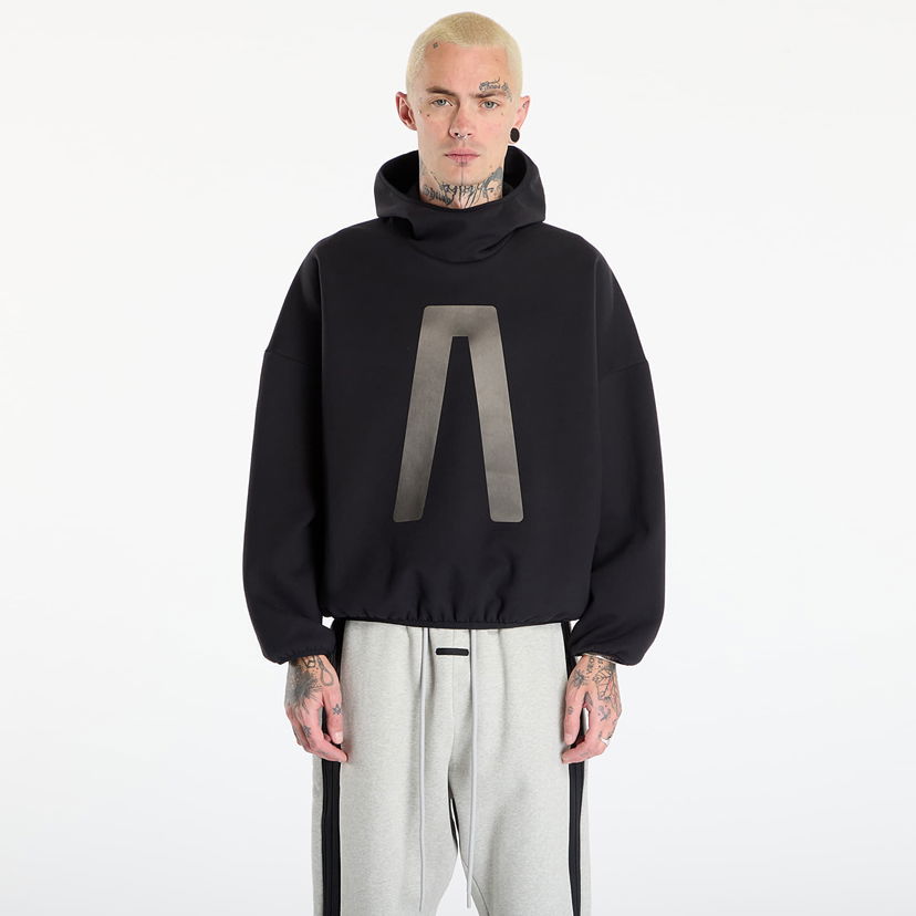 Суитчър adidas Originals Fear Of God Athletics Suede Fleece Hoodie Черно | KA4568