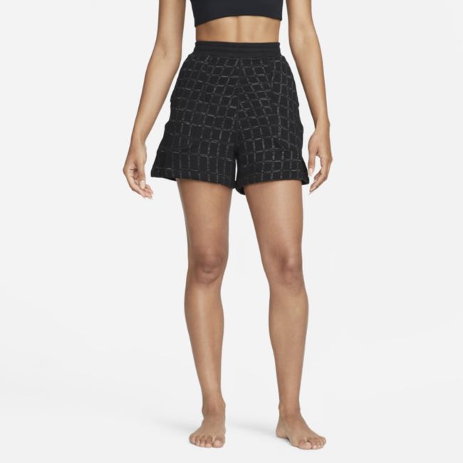 Къси панталони Nike Yoga Therma-FIT Luxe Shorts Черно | DV4320-010, 1
