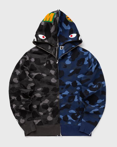 Суитчър BAPE COLOR CAMO SEPARATE SHARK Hoodie Синьо | 001ZPK801001MBK3, 0