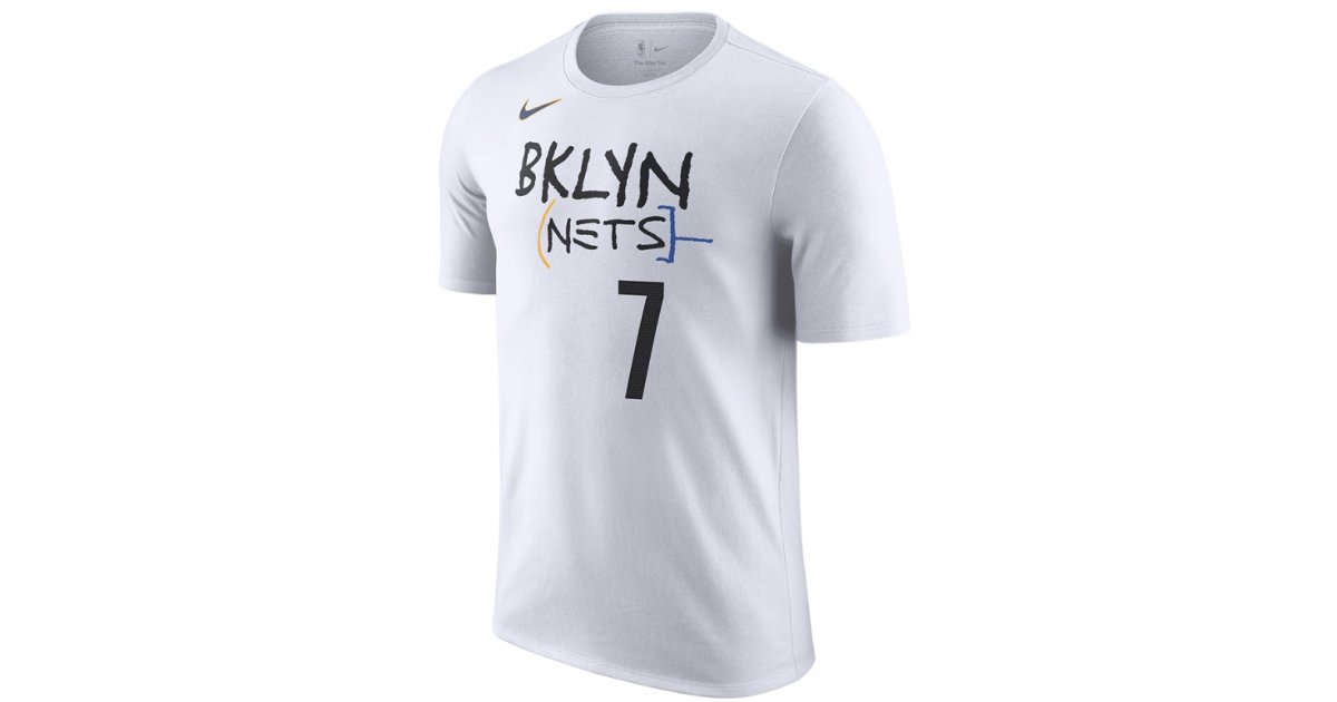 Тениска Nike Tee Kevin Durant Brooklyn Nets City Edition Бяло | dv5975-101, 1