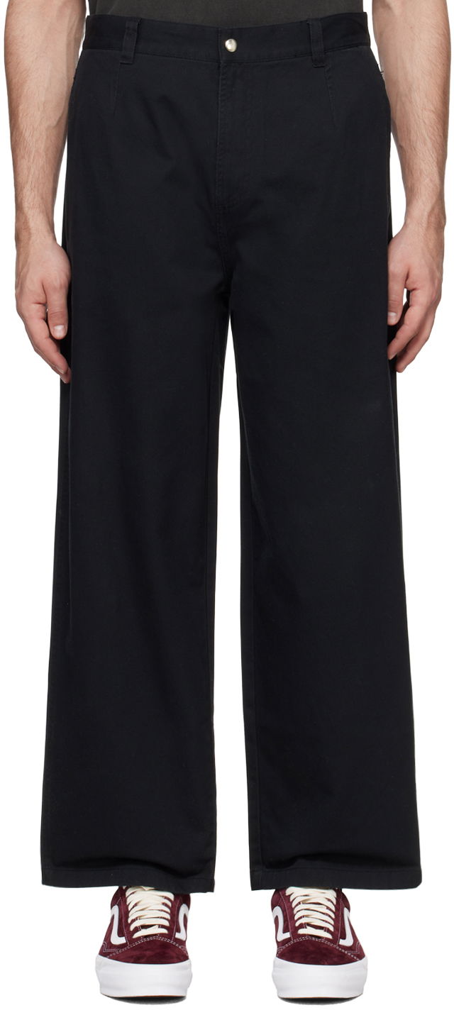 Панталони Stüssy Black Workgear Trousers Черно | 116625