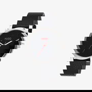 Rase Round Dial Leather Strap Wrist Watch