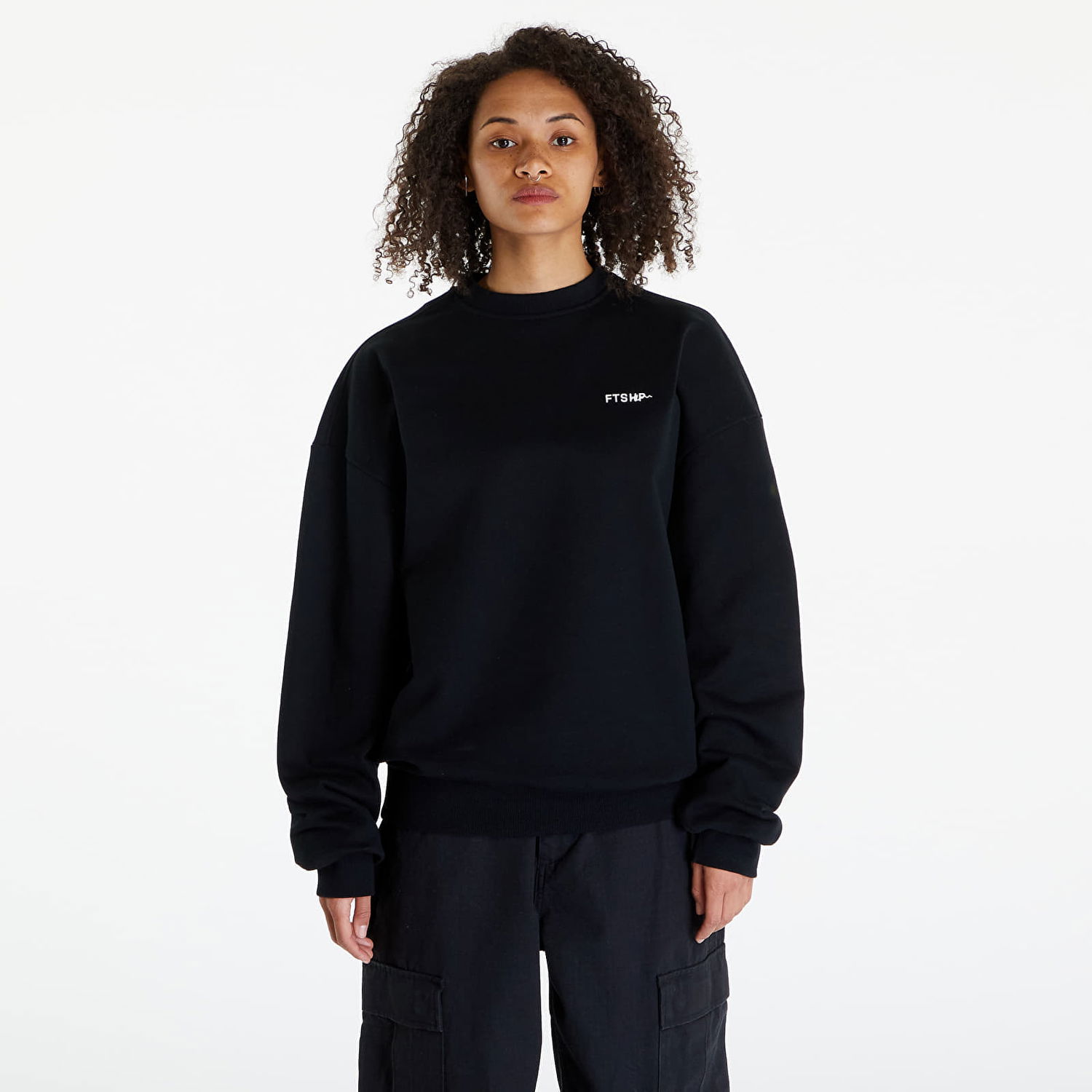 Суитчър Footshop FTSHP x Club De Sport Métronome Crewneck Sweatshirt Черно | FTSHP_334, 1