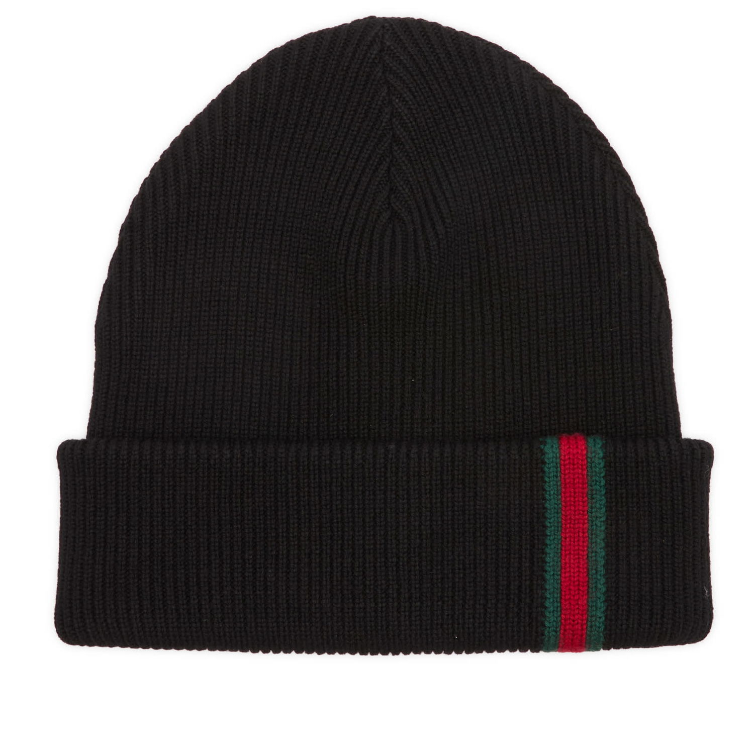 Шапка Gucci Gucci Web Knitted Beanie Черно | 834192-4G200-1000, 0