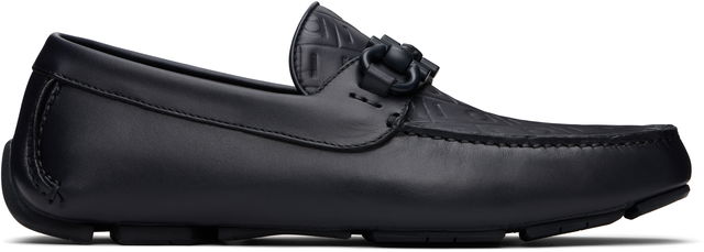 Salvatore Ferragamo Gancini Ornament Driver Loafers
