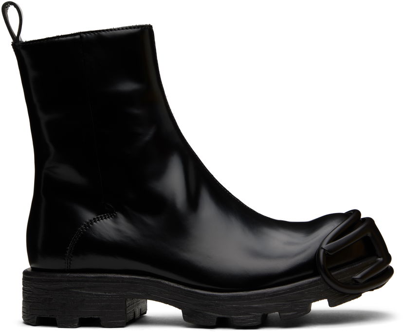 Кецове и обувки Diesel D-Hammer Bt Zip D Boots Черно | Y03254-P5268-H0015
