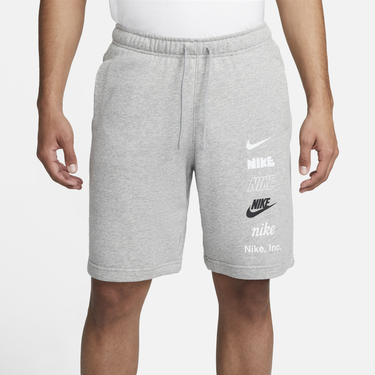 Къси панталони Nike French Terry Mlogo Shorts Сиво | FB8830-063, 1