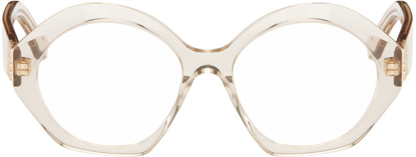 Слънчеви очила Loewe Beige Round Glasses Бежово | LW50057I 192337138591