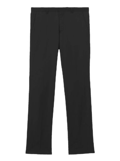 Grain De Poudre Wool Tailored Trousers