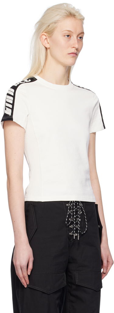 Тениска Dion Lee Dion Lee Slim T-Shirt Черно | C3162PS24, 4