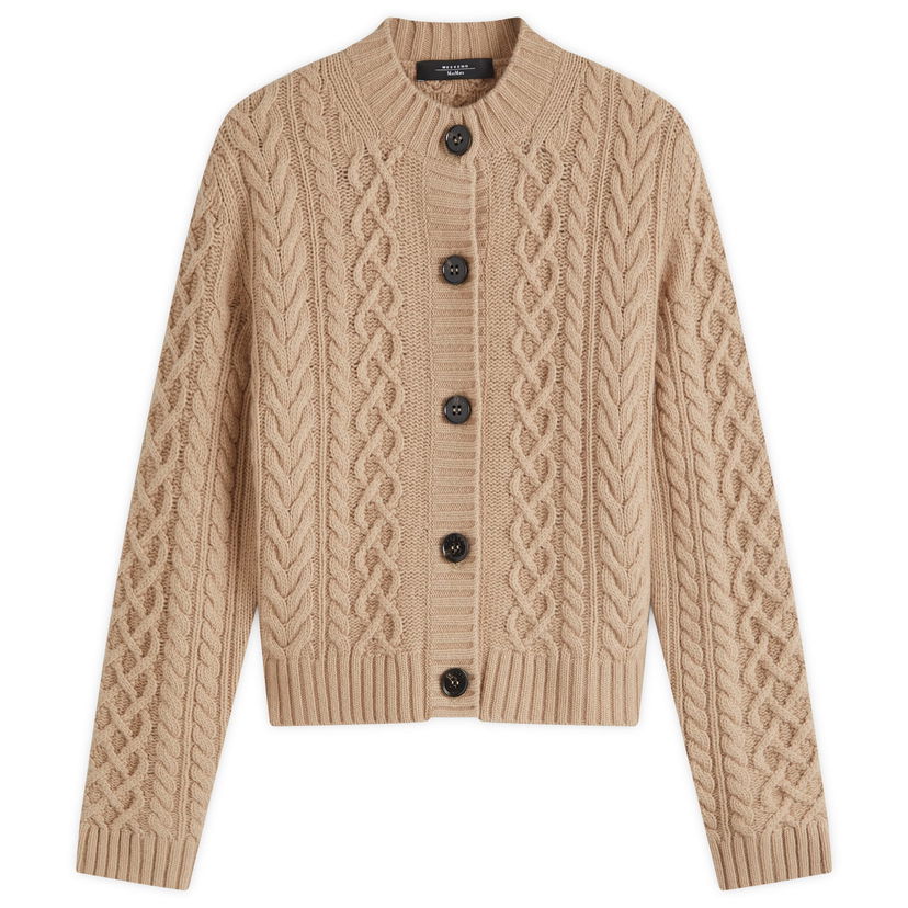 Пуловер Max Mara Weekend by Knitted Cardigan Бежово | 2425346032600-5