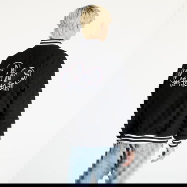 Яке бомбър Vans Scuttle Baseball Jacket Черно | VN000HMNBLK, 3