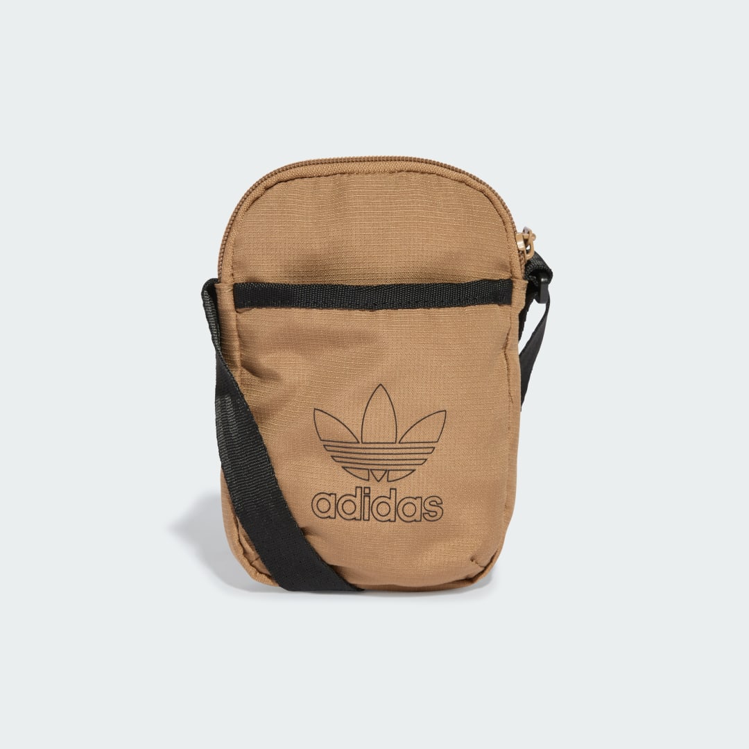 Чанта през рамо adidas Performance Adicolor Festival Bag Кафяво | JW3860, 0