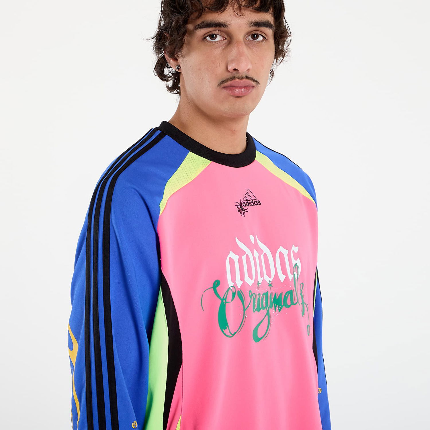 Риза adidas Originals Spiders Goalkeeper Loose Long-Sleeve Top Розово | JW0203, 1
