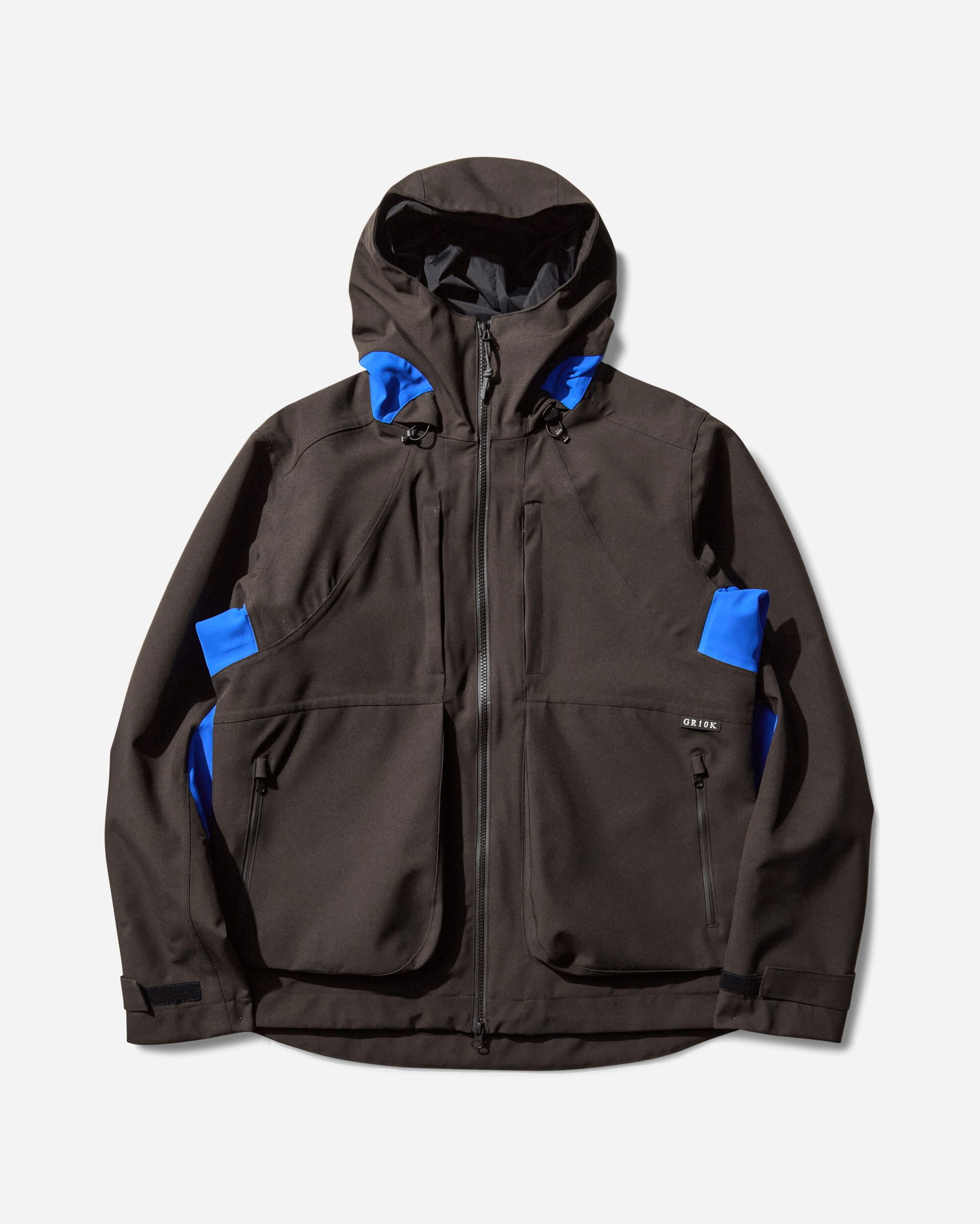 Ветровка GR10K Skeleton Shell II Hoodie Черно | CG031190AC05 05, 1