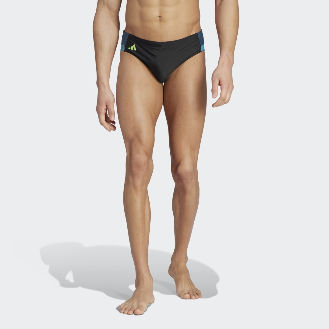 Бански adidas Originals Colorblock Swim Trunks Черно | IA7087, 1