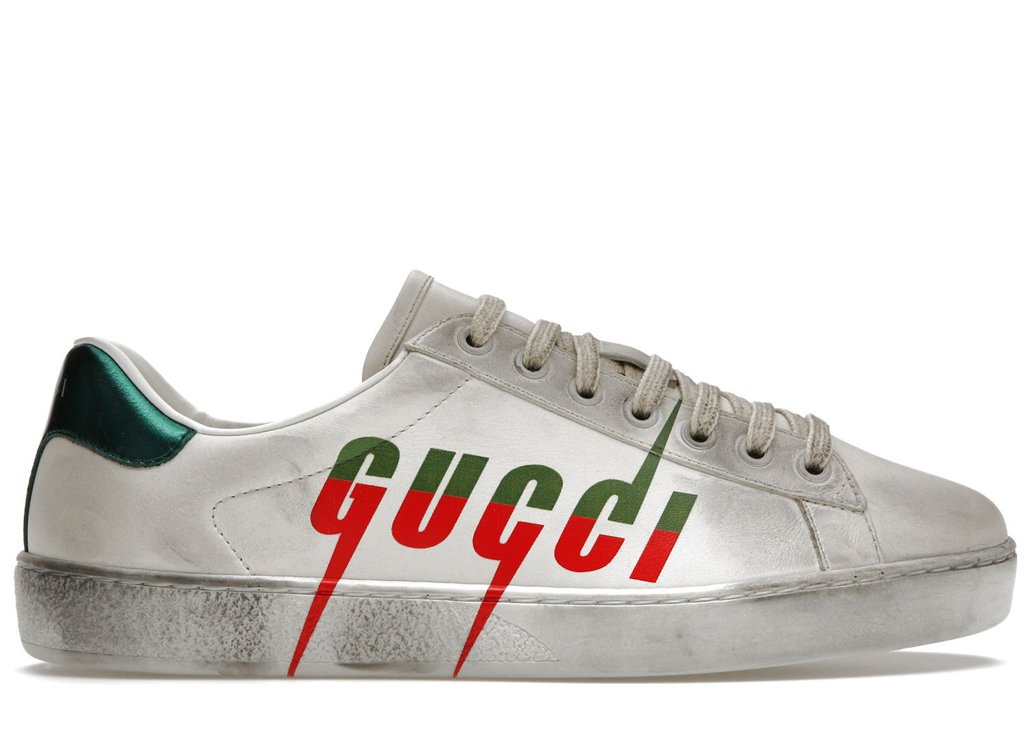 Кецове и обувки Gucci Ace 'Blade' Металик | 576137 A38V0 9090, 0