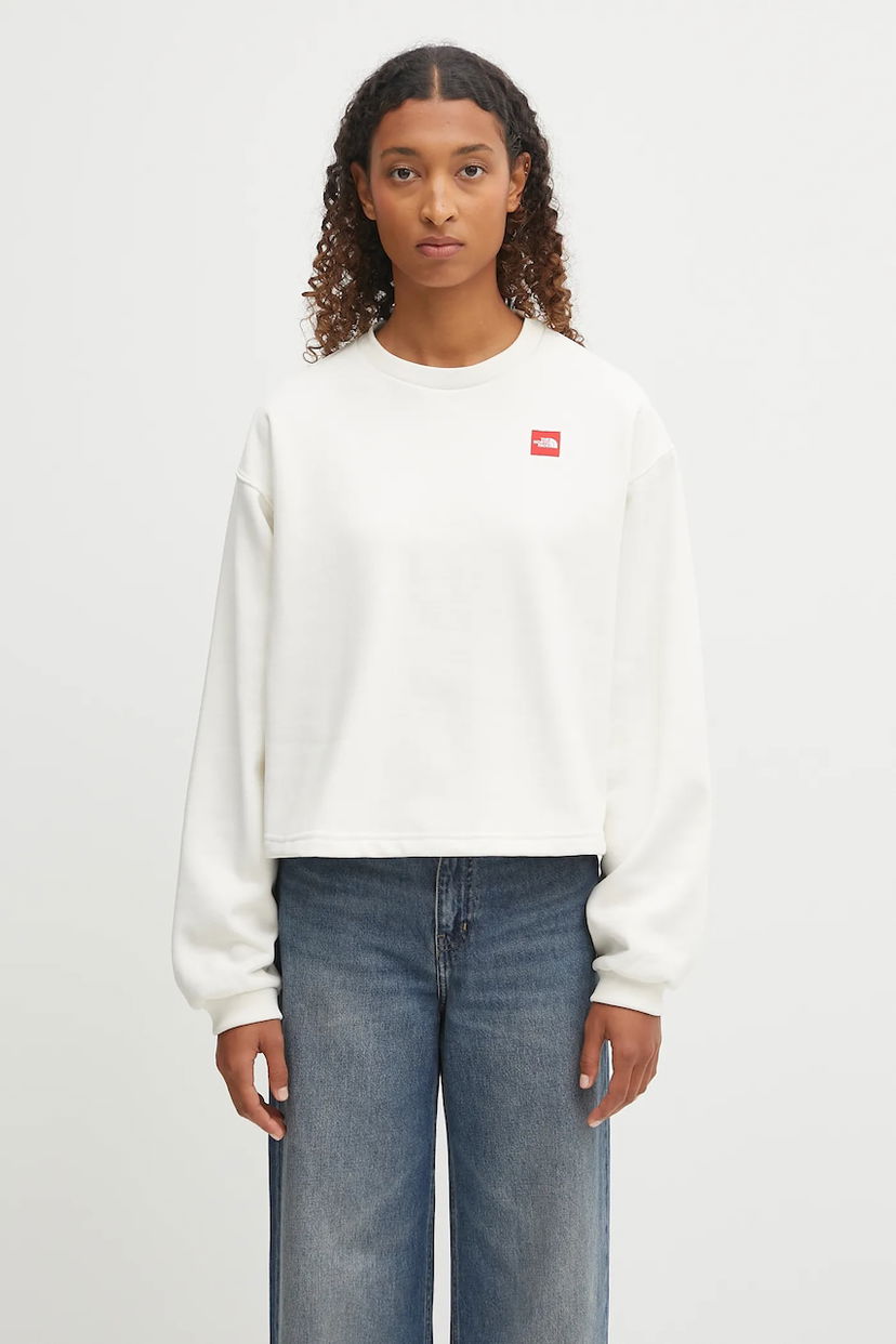 Суитчър The North Face The North Face Redbox Crewneck Sweatshirt Бяло | NF0A8EFYQLI1