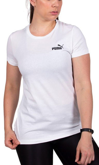 Тениска Puma T-Shirt Small Logo Бяло | 586776-02, 0