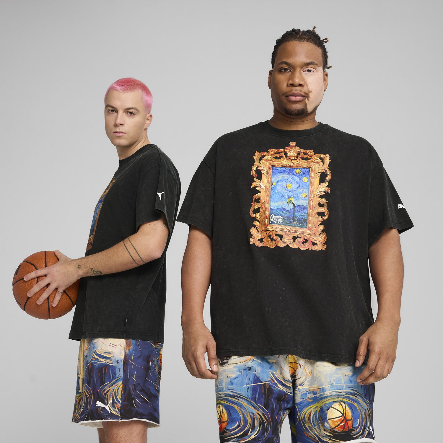 Тениска Puma Dylan Exhibit Basketball T-Shirt Черно | 630672_01, 0