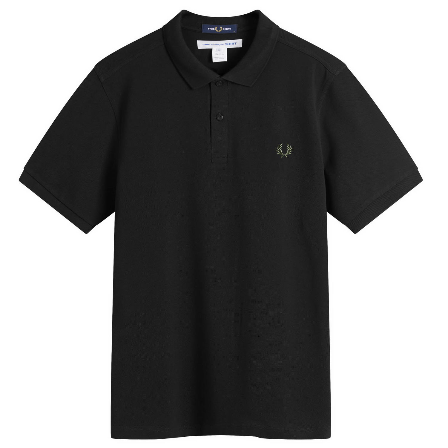 Поло тениска Comme des Garçons Back Print Polo Shirt Черно | FN-T105-1, 0