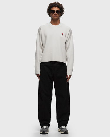Пуловер AMI Paris Crewneck Бежово | UKS046.KN0042-193, 1