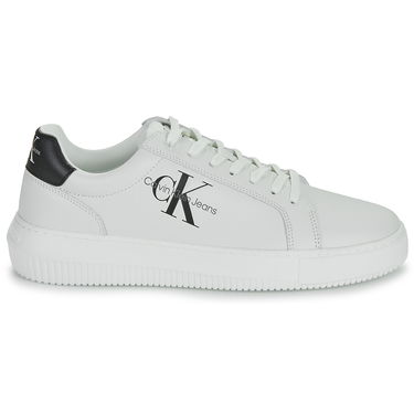 Кецове и обувки CALVIN KLEIN Shoes (Trainers) Jeans CHUNKY CUPSOLE MONO LTH Бяло | YM0YM00681-0LD, 0