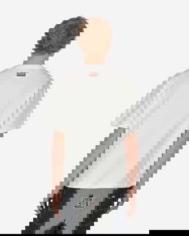 Тениска KENZO 'Boke Flower' Crest Oversized T-Shirt Бяло | FC55TS089CSM 02, 2