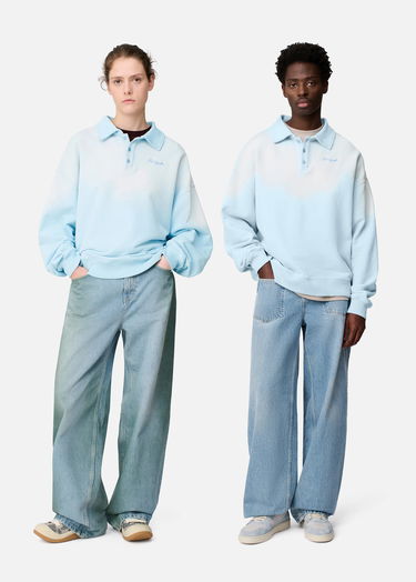 Пуловер AXEL ARIGATO Maze Polo Sweater Синьо | A3843001, 9