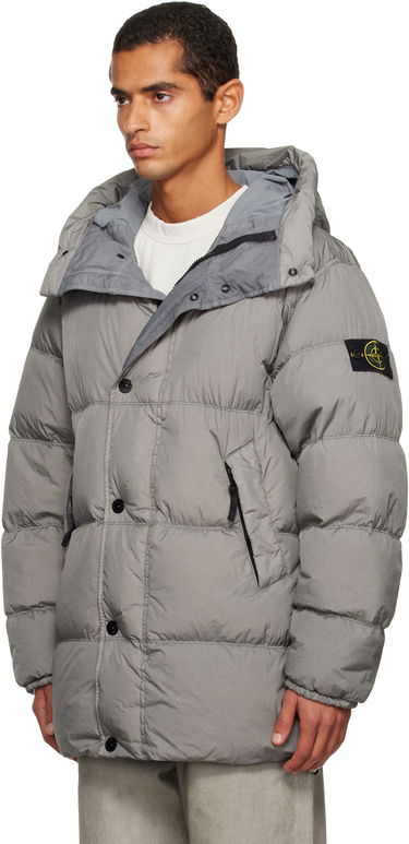 Яке Stone Island Stone Island Crinkle Reps NY Down Jacket Сиво | K2S15 4100012 S0A23, 3