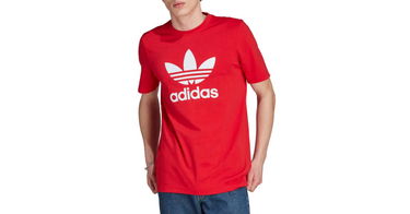 Тениска adidas Performance Trefoil Червено | im4505, 1