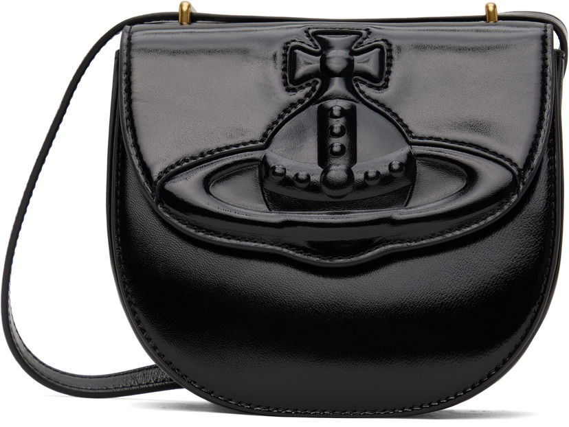 Чанта през рамо Vivienne Westwood Jodie Saddle Bag Черно | 4603000EW-L008L-