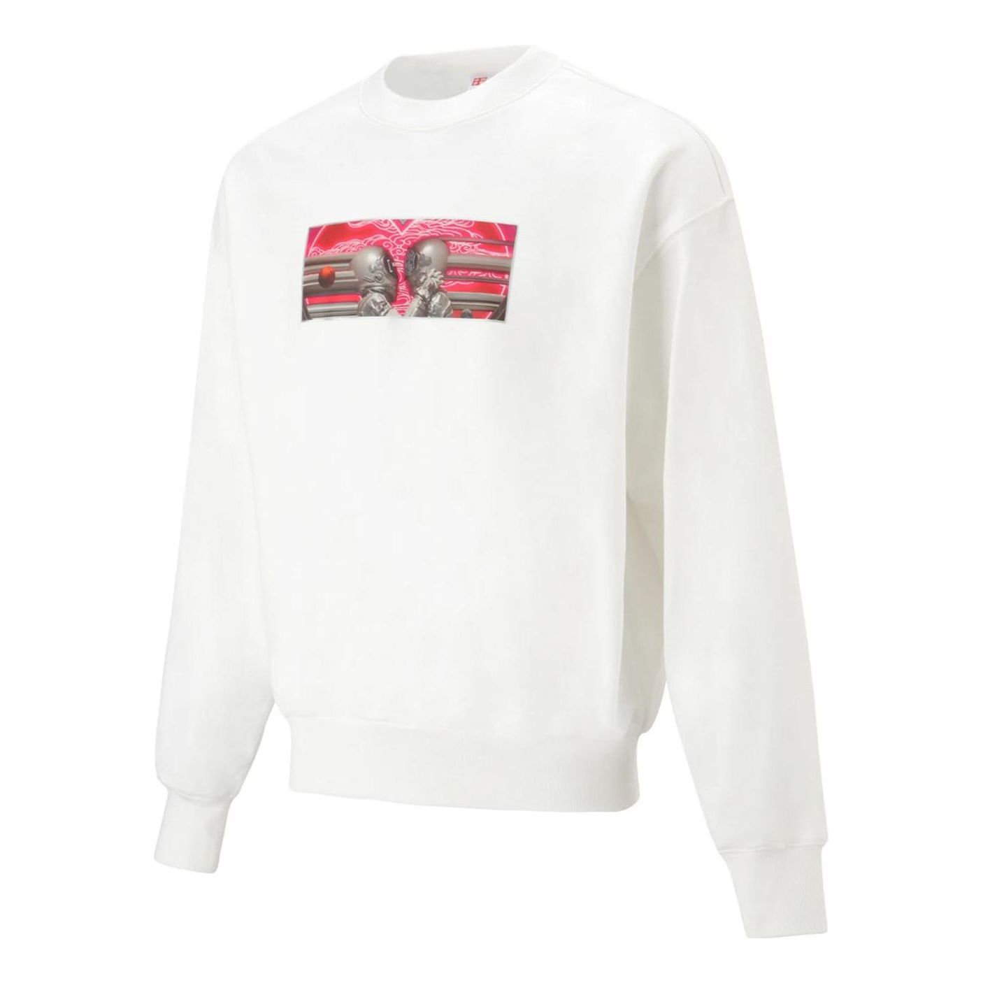 Суитчър Li-Ning Graphic Sweatshirt Бяло | AWDT233-1, 0
