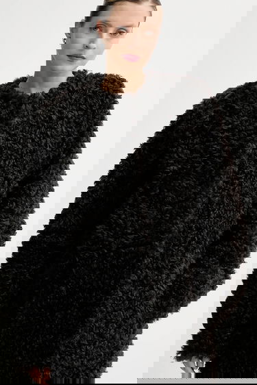 Палта STAND STUDIO Stand Studio Renata Long Curly Coat Черно | 66551.9396, 4
