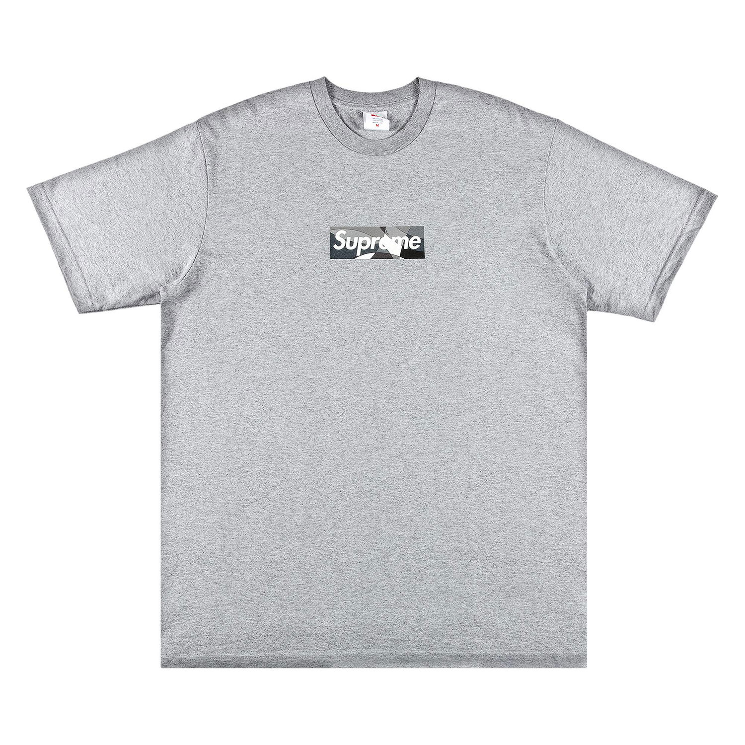 Тениска Supreme Emilio Pucci x Box Logo Tee Сиво | SS21T4 HEATHER GREY BLACK, 1